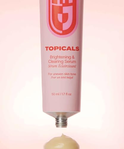 Pump action of Topicals Faded Serum for easy, controlled application.