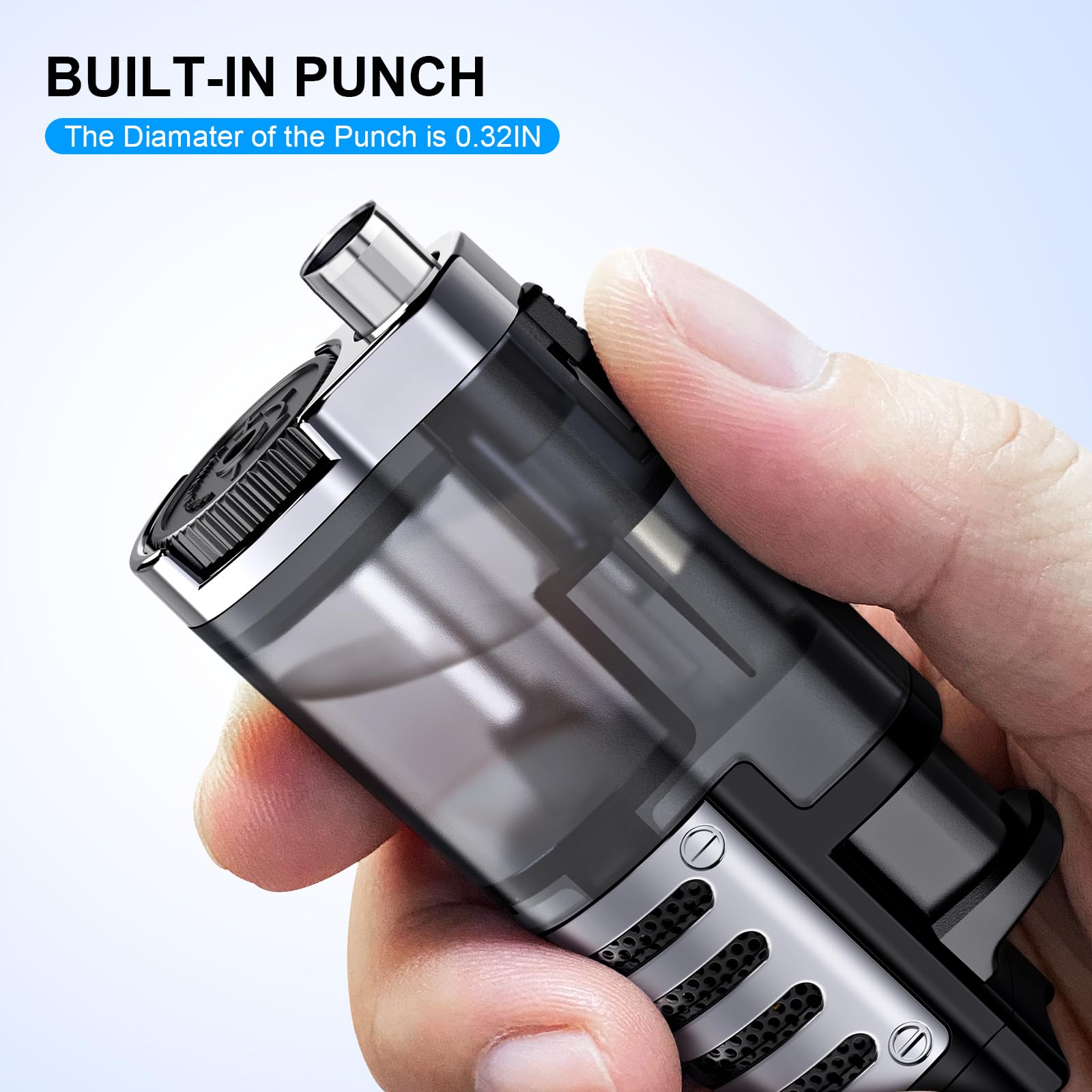 TOPKAY torch lighter delivers up to 2300F for intense tasks.
