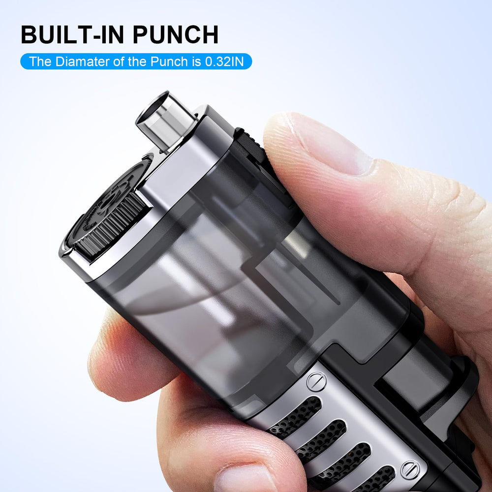 TOPKAY torch lighter delivers up to 2300F for intense tasks.