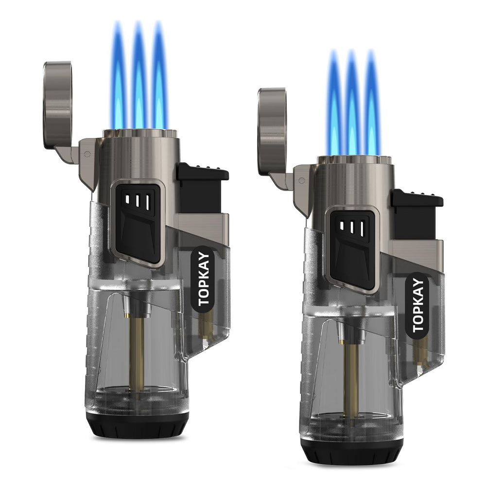 TOPKAY two-pack lighter setup suitable for backups and sharing with friends.