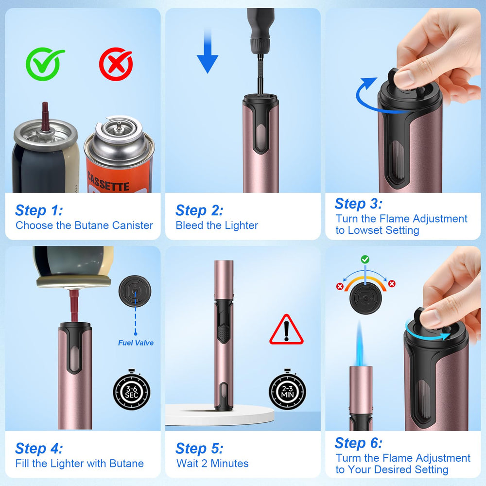 TOPKAY copper nozzle provides durable performance and quick ignition.