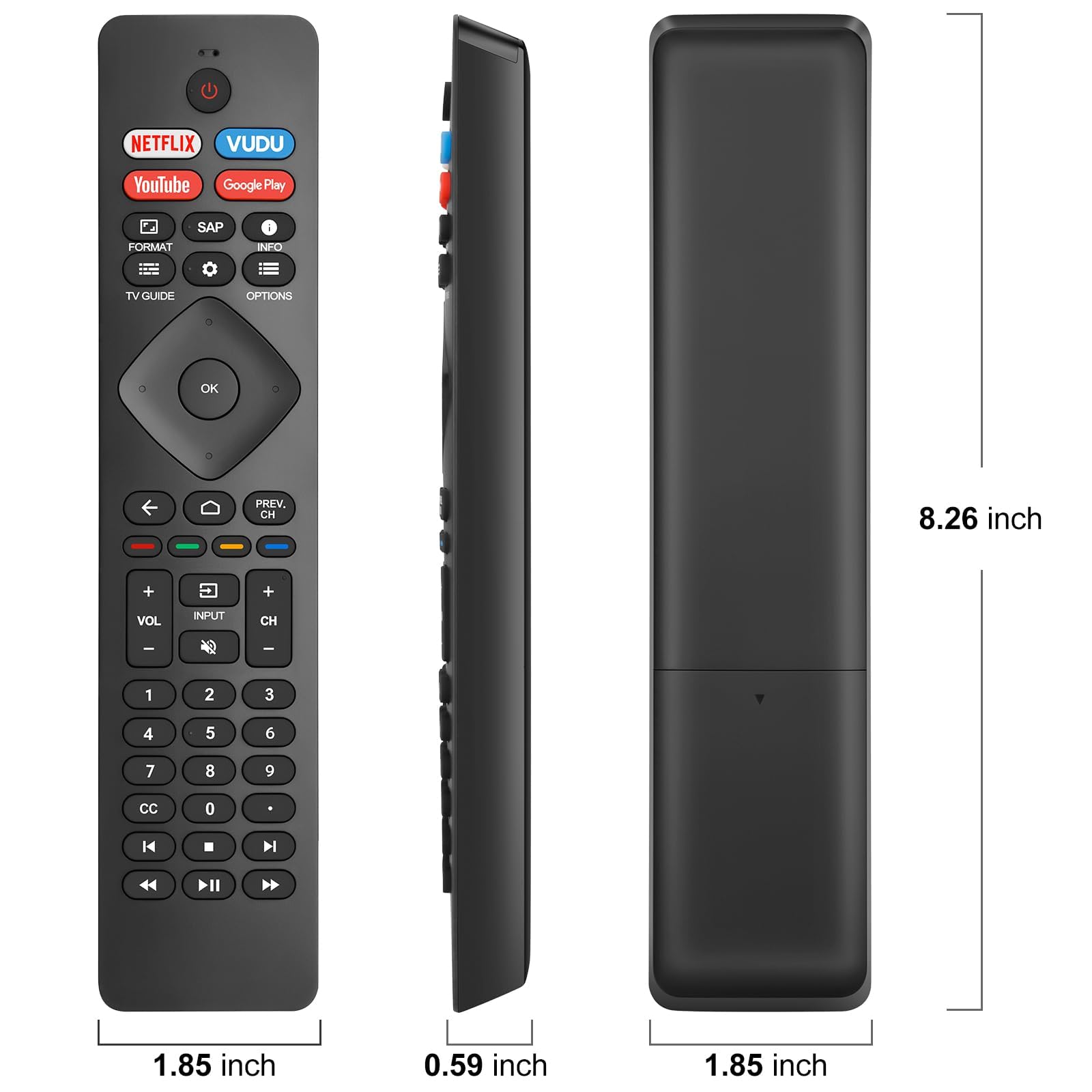 TOPKIND Philips remote infrared emitter for reliable control