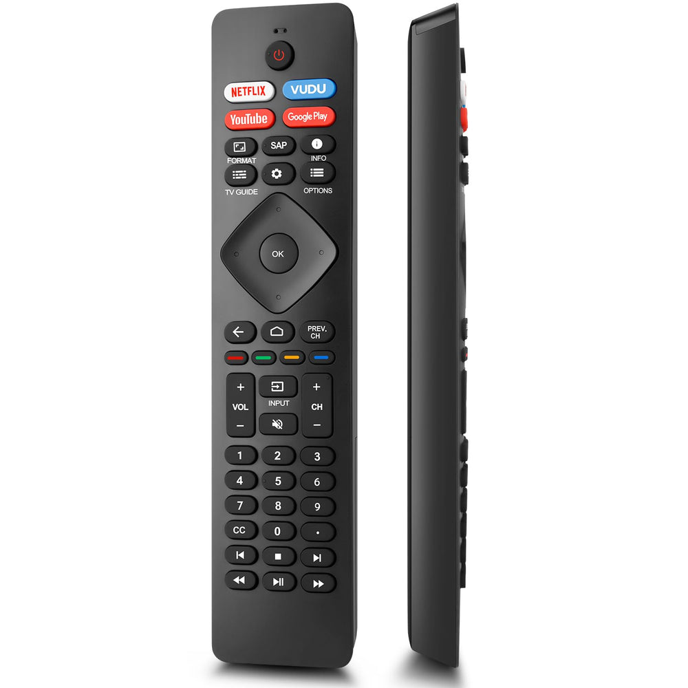 TOPKIND Philips remote packaging and battery area view