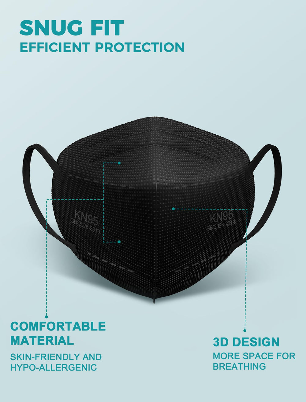TOPMAX KN95 mask provides dust protection in urban environments.