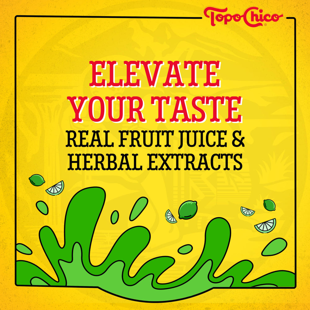 Topo Chico Lime with Mint eight pack ready to enjoy.