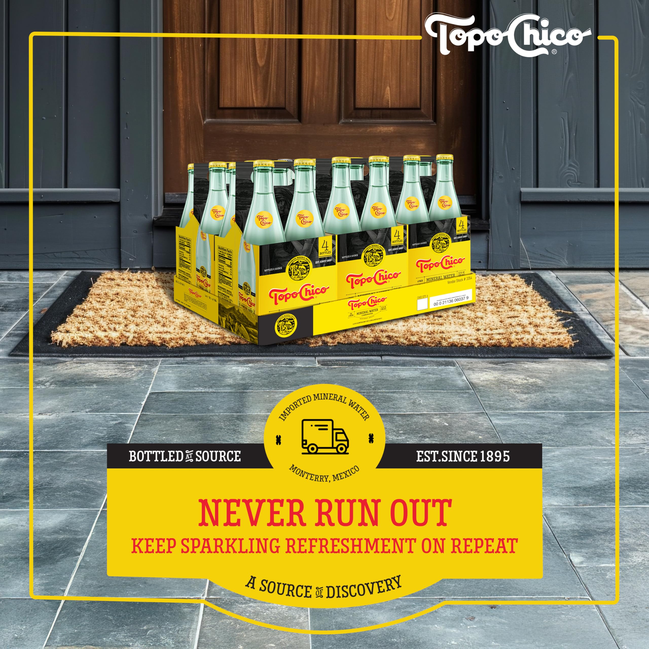 Herbal extract detail on Topo Chico Tangerine Ginger can