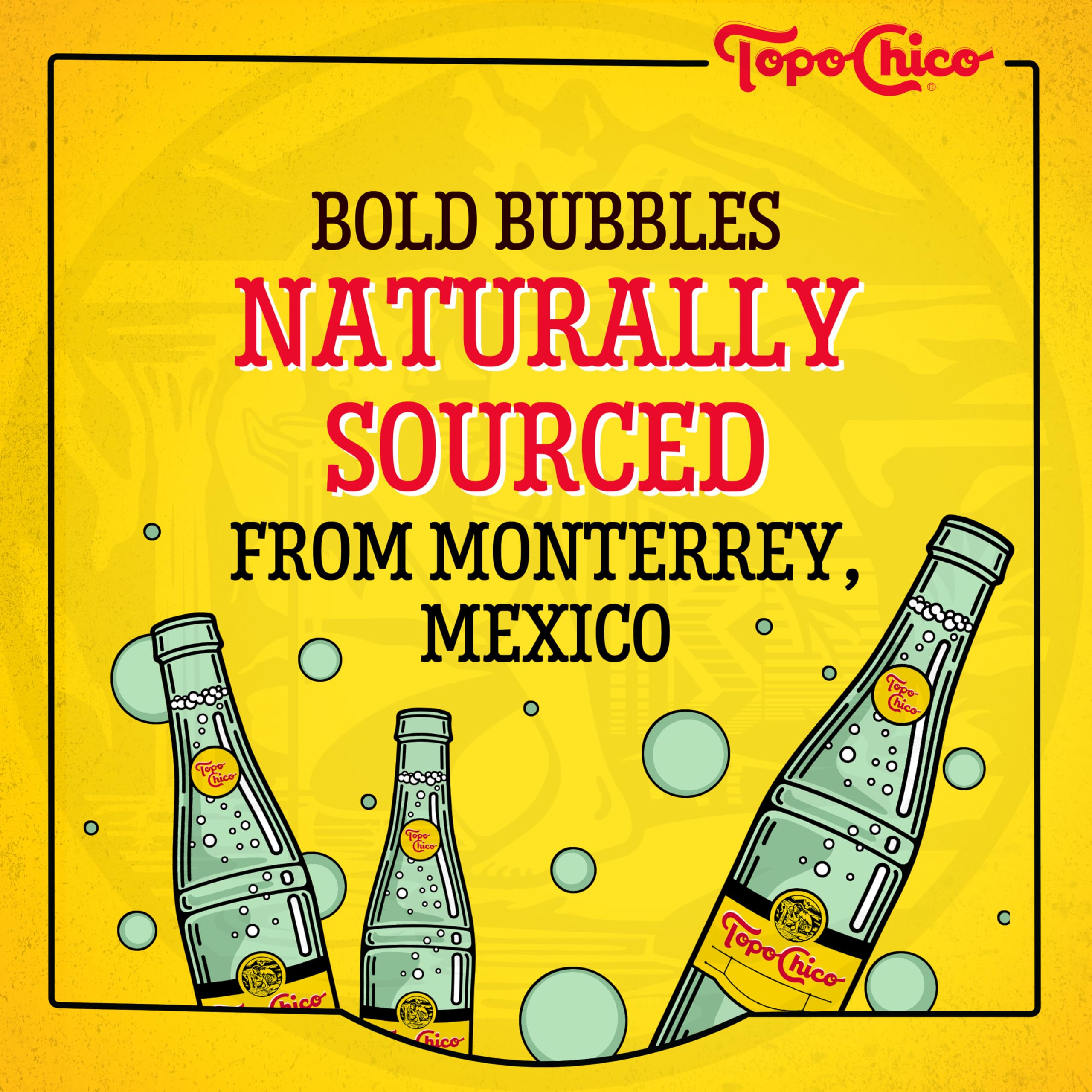 Refrigerated Topo Chico Sabores Tangerine Ginger can ready to chill