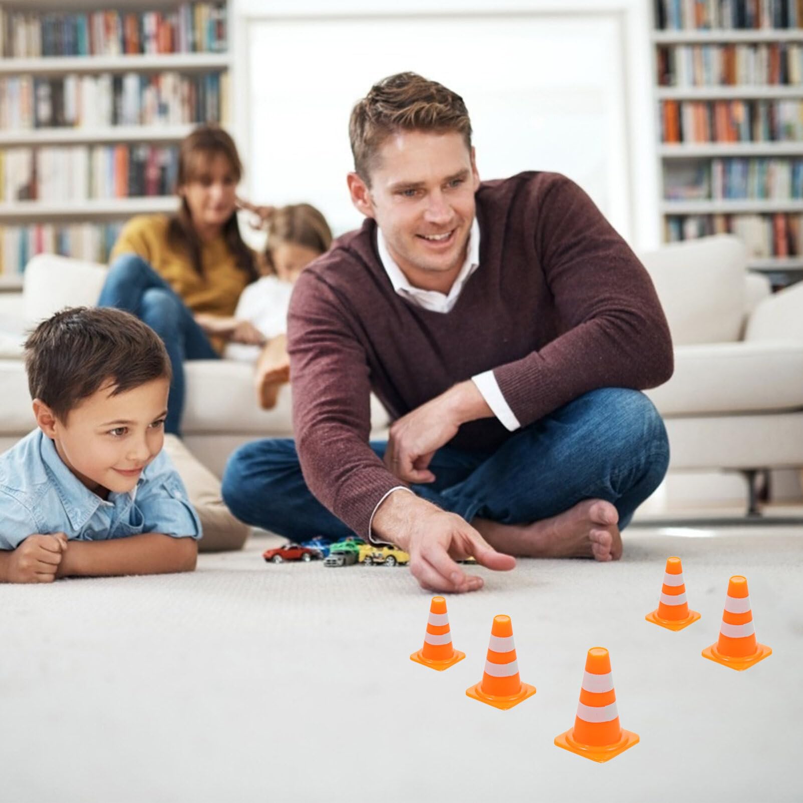 Topperfun compact cones easy to carry and store