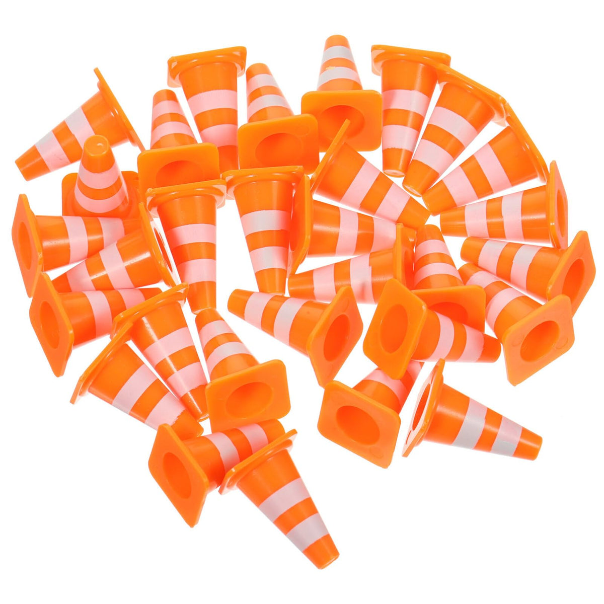 Topperfun mini traffic cones orange collection for boundary marking
