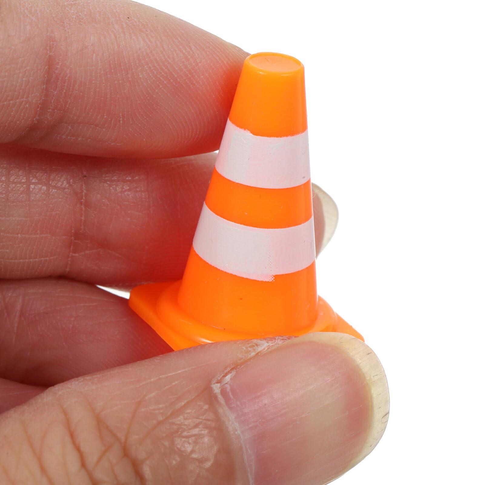 Topperfun roadwork scene mini cones for play and display