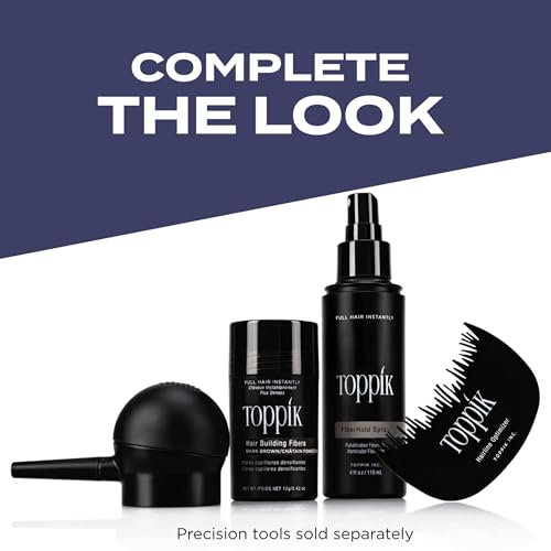 Toppik Hair Fibers 55g jar ready for travel