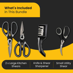 TopShelf Kitchenware four-piece set shown for versatile kitchen tasks.