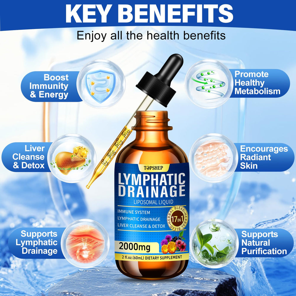 TOPSHEP bottle pouring the liposomal drops for easy daily use
