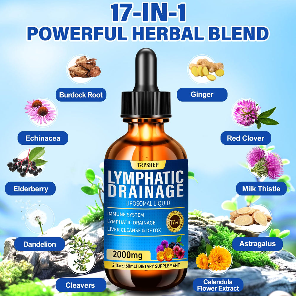 TOPSHEP label shows milk thistle and dandelion liver cleanse ingredients