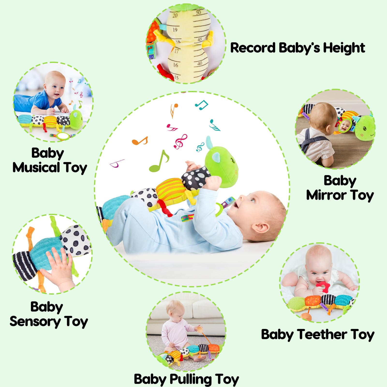 Topsochir caterpillar textures showcase varied fabrics and patterns for exploration.