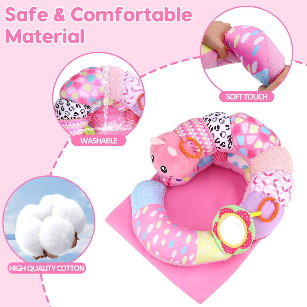 Topsochir detachable cushions for versatile tummy time and seated play