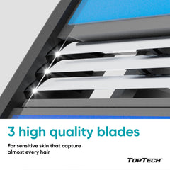Toptech Razor 3 Mach3-compatible refills ensure easy upgrade without changing handles.