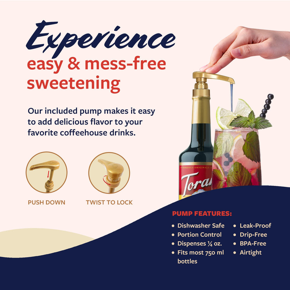 Torani Blueberry Syrup blends into cocktails for customizable fruity notes