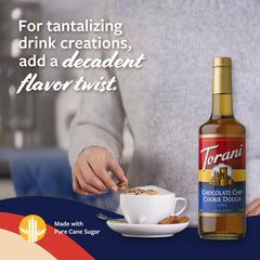 Torani Coffee drink with Cookie Dough Syrup showcases dessert-inspired flavor in coffee
