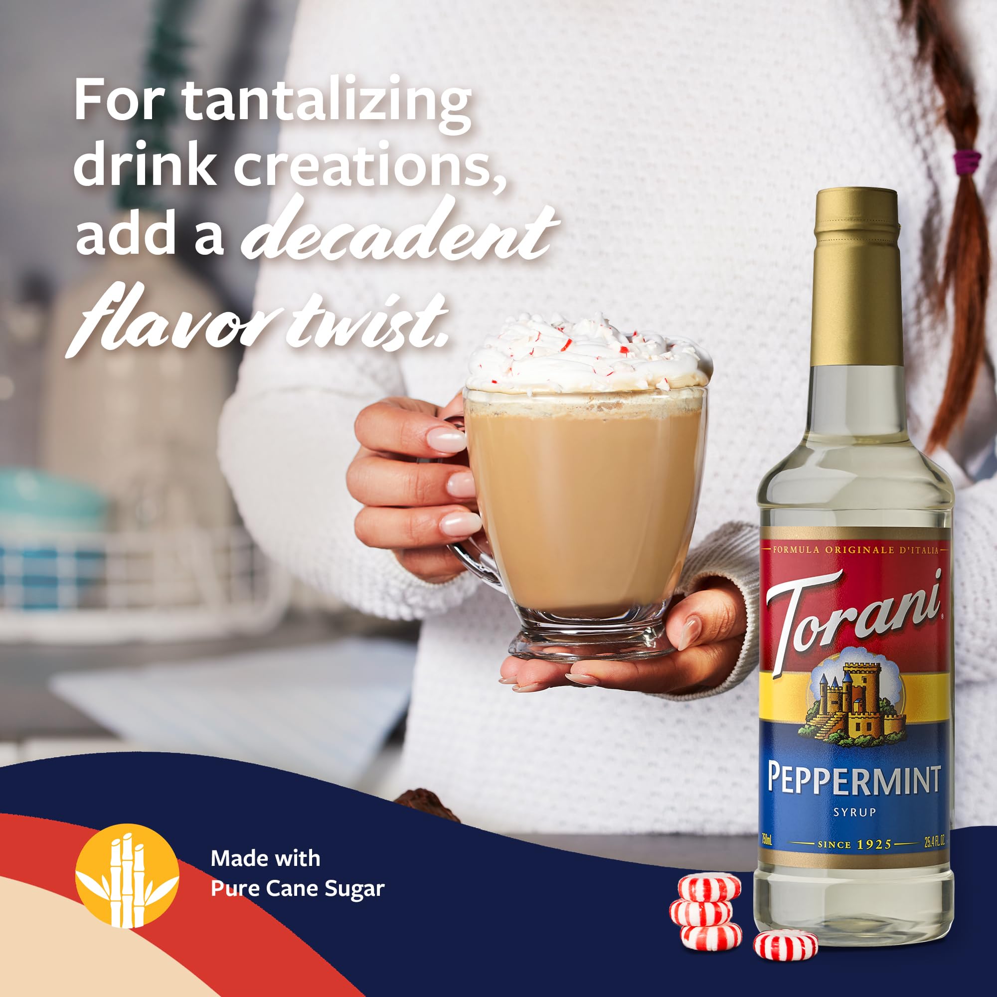 Gold-standard flavoring process used by Torani for premium taste