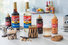 Torani Puremade sugar-free label emphasizes clean ingredients without artificial additives.