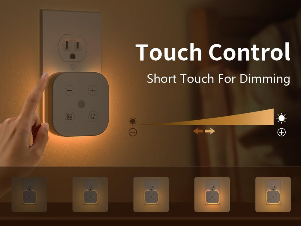 TORANKOS night light automatically switches on at dusk for easy use