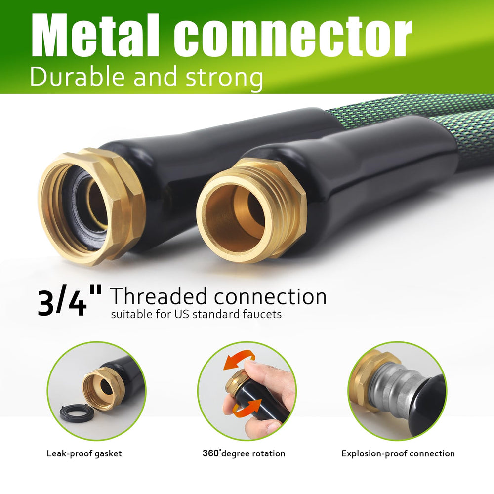 Torioweg aluminum connector with rubber gasket ensures leak proof connections