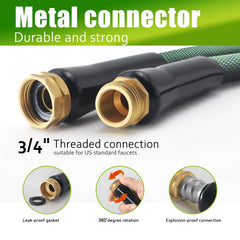 Torioweg aluminum connector with rubber gasket ensures leak proof connections