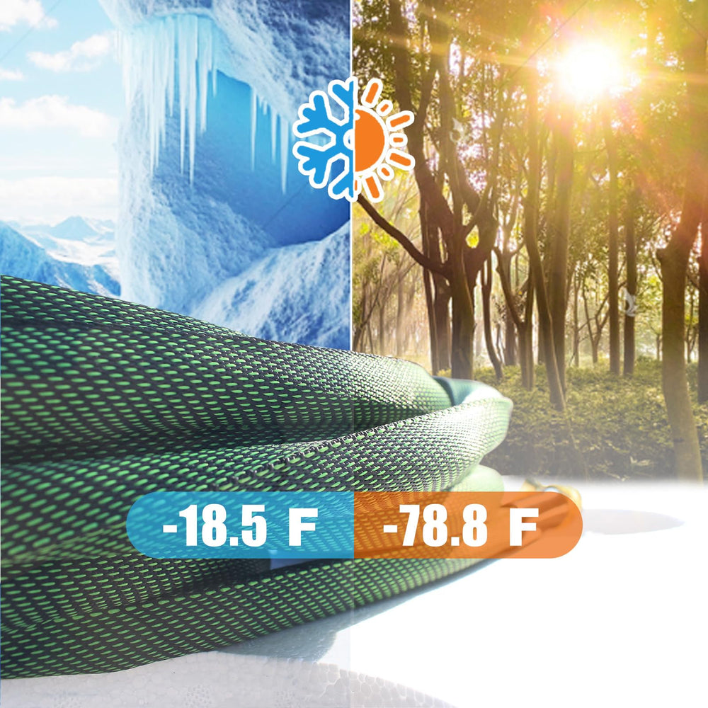 Torioweg lightweight hose design for easy handling and compact storage