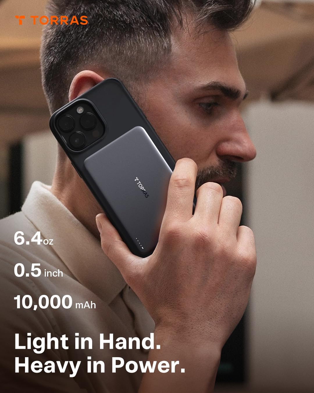 TORRAS MiniMag delivers 22.5W wired fast charging.