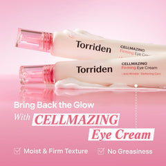 Torriden CELLMAZING 4R retinol formulation renews eye contour gently