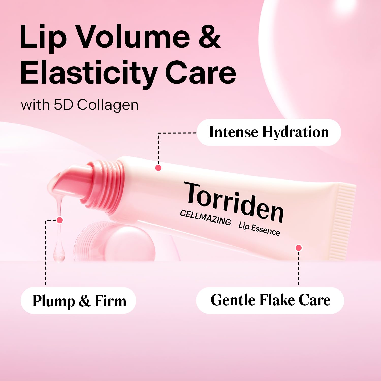 Torriden CELLMAZING being applied for instant gloss and smoothness