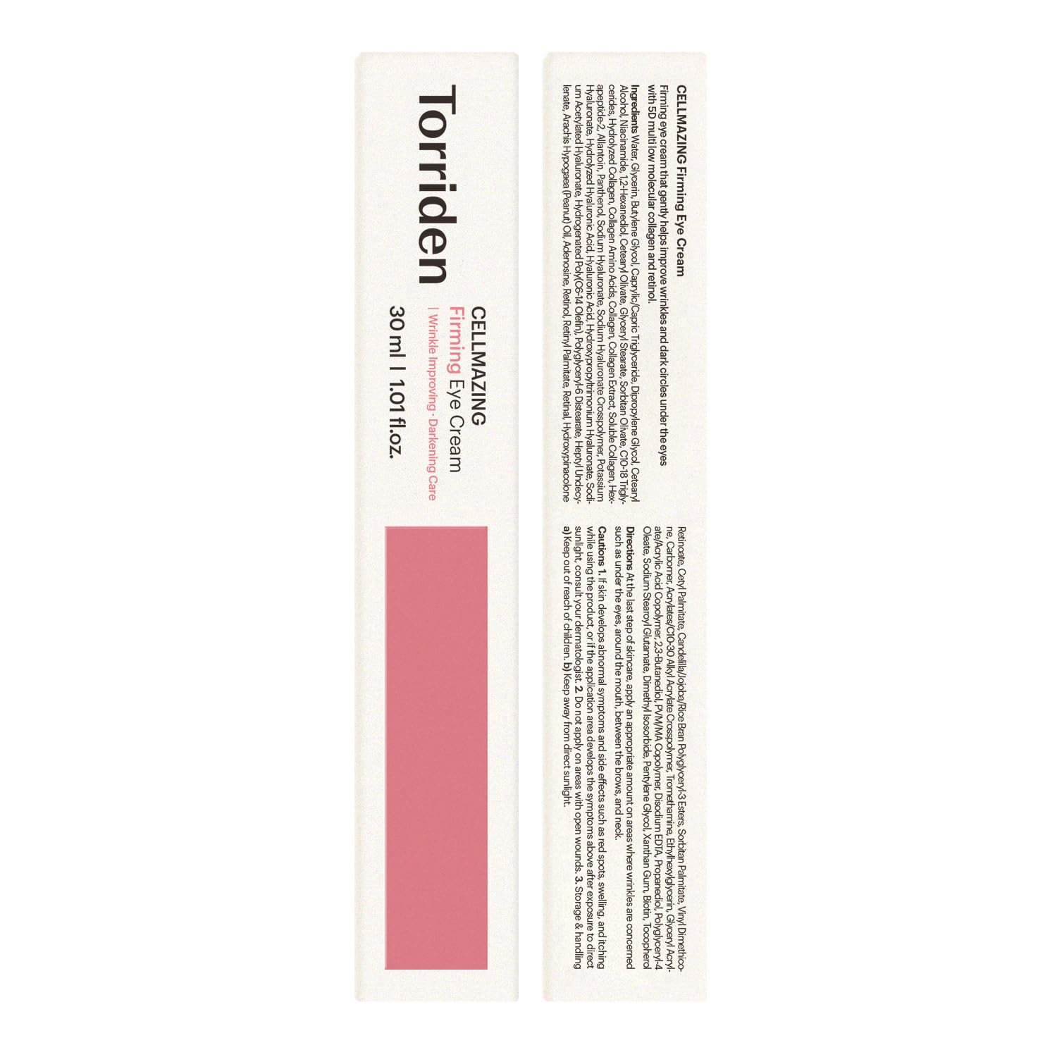 Torriden CELLMAZING eco-label emphasizing vegan and recyclable packaging