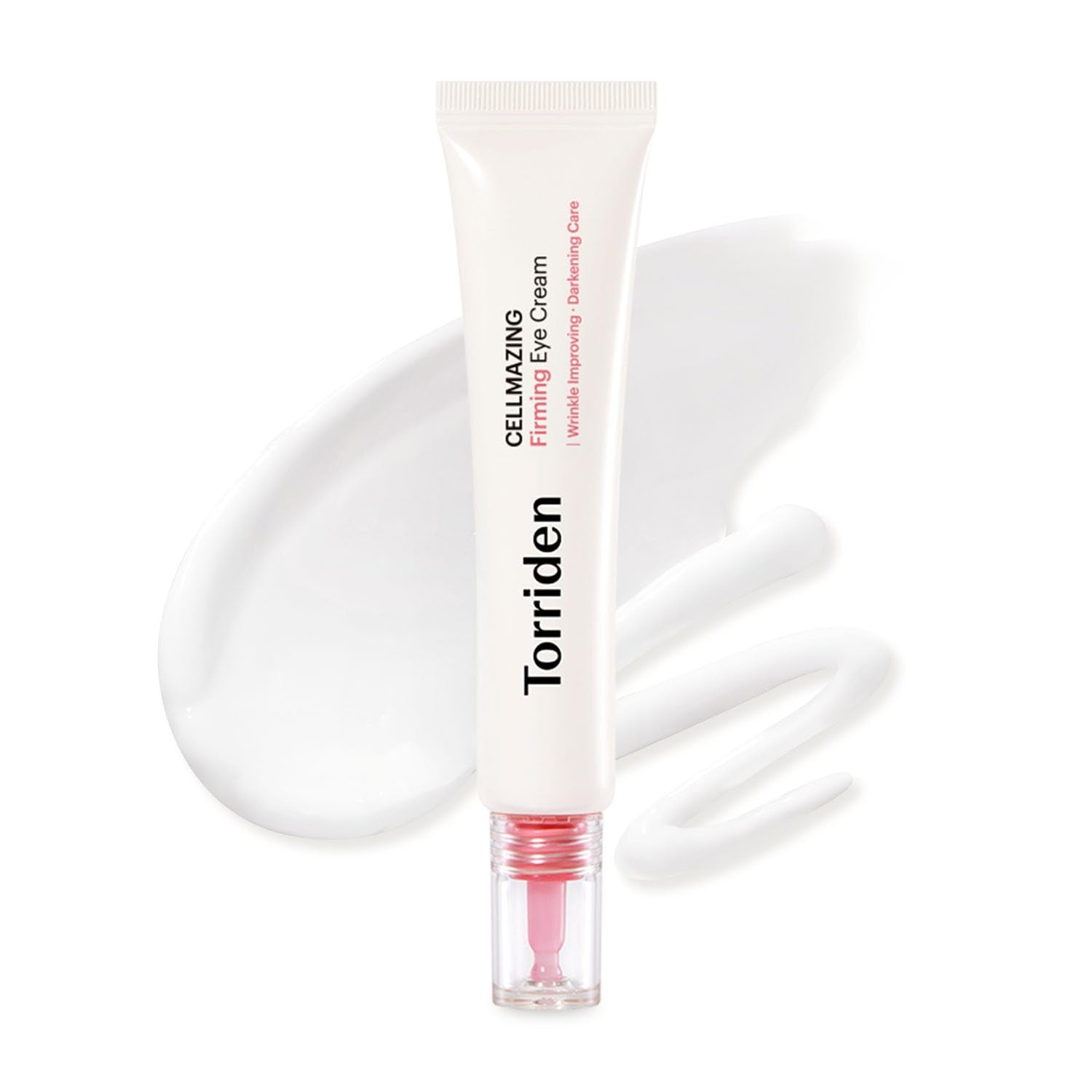 Torriden CELLMAZING eye cream jar closeup for daily hydration use