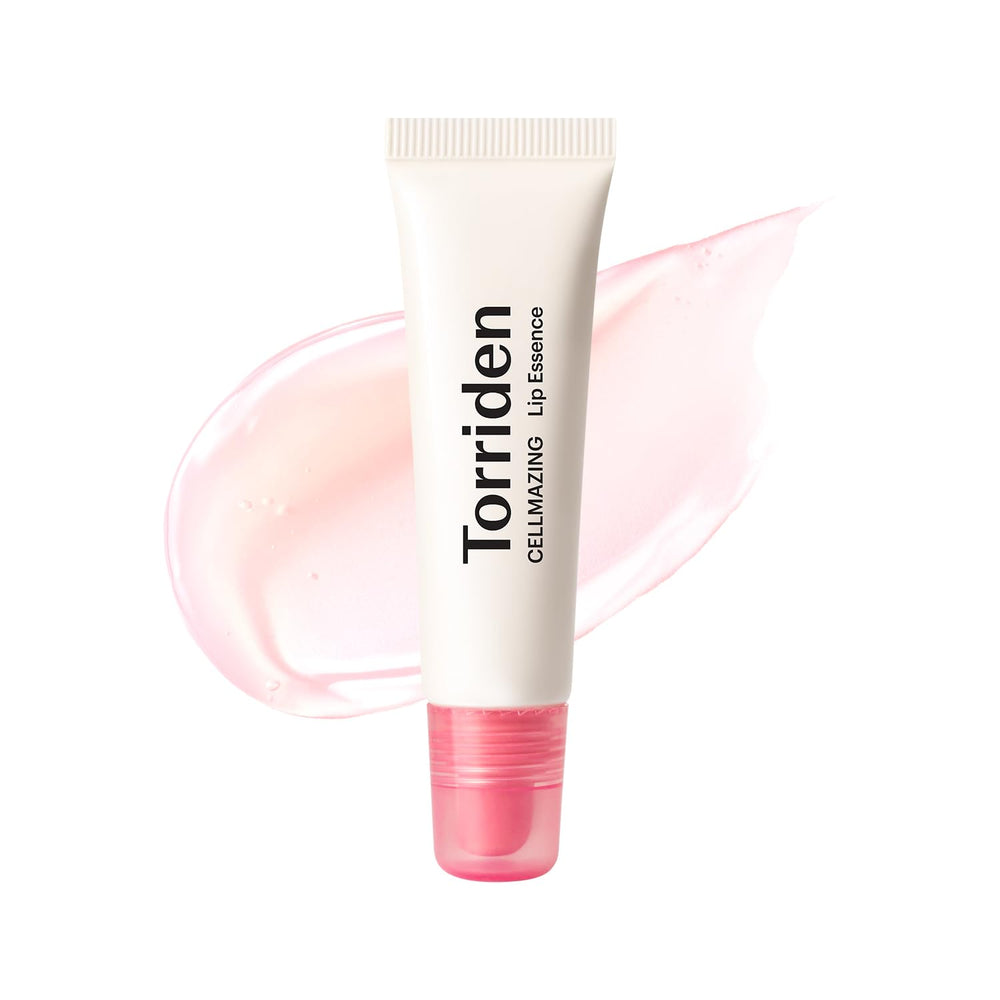 Torriden CELLMAZING bottle showing glass-like shine for luscious lips