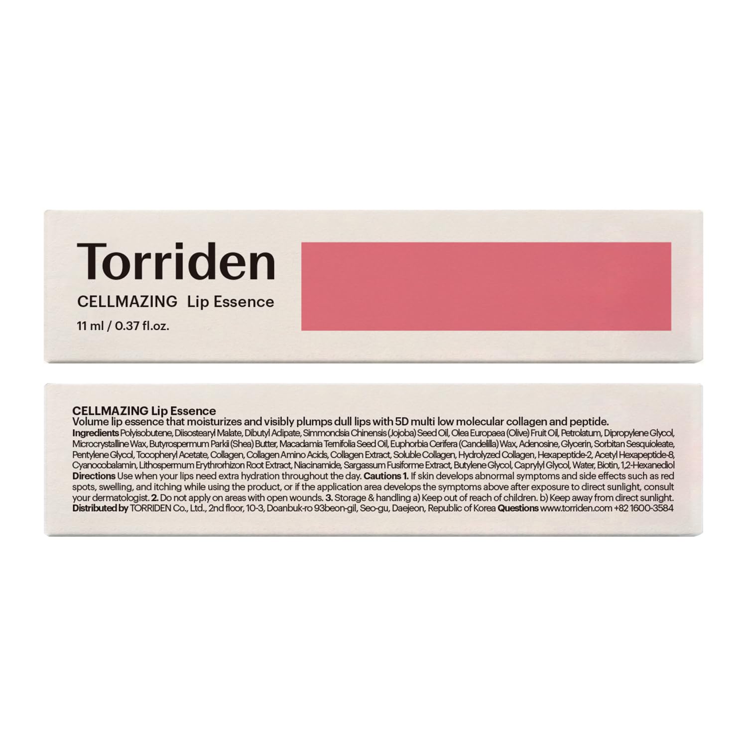 Torriden CELLMAZING weightless lip care routine for daily use