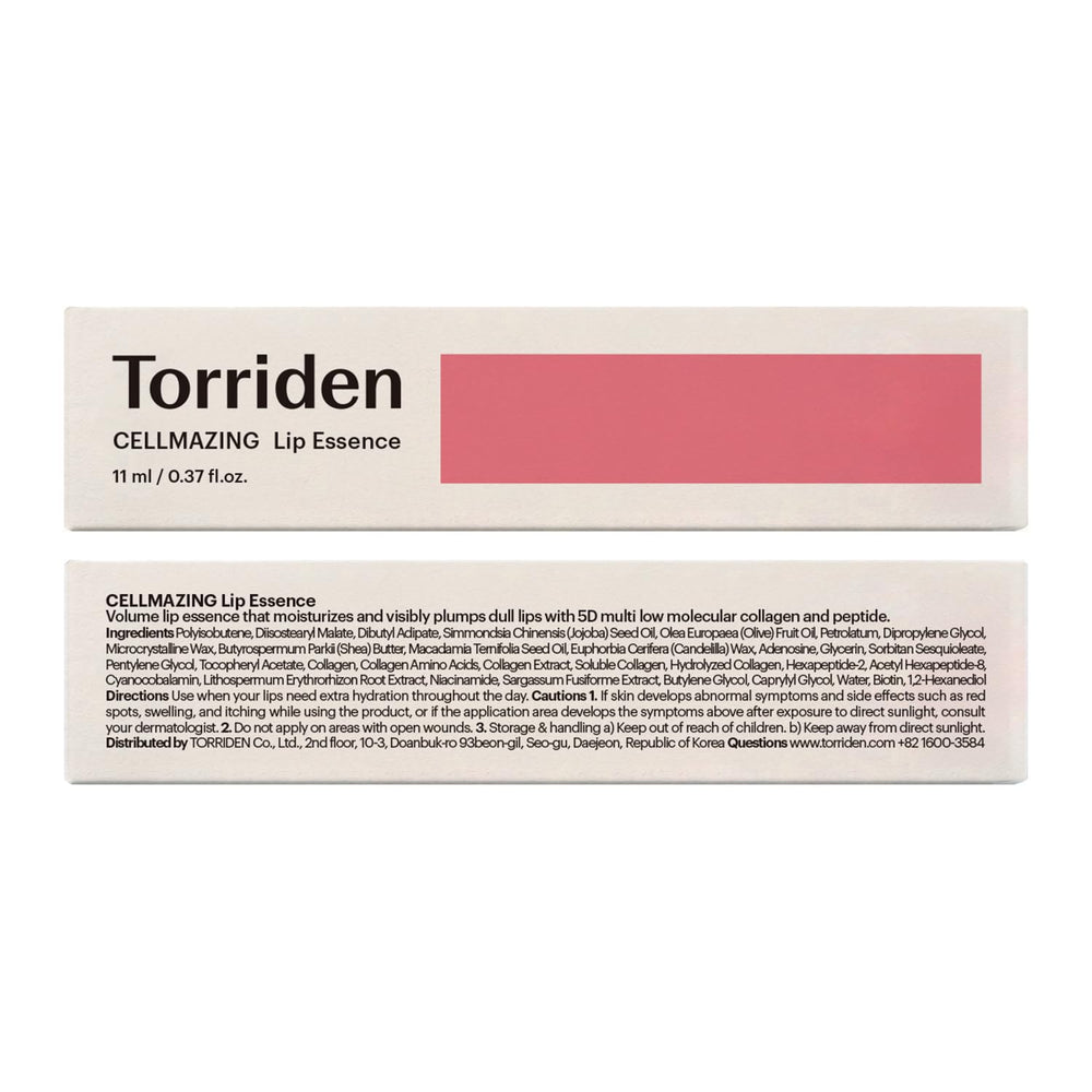 Torriden CELLMAZING weightless lip care routine for daily use