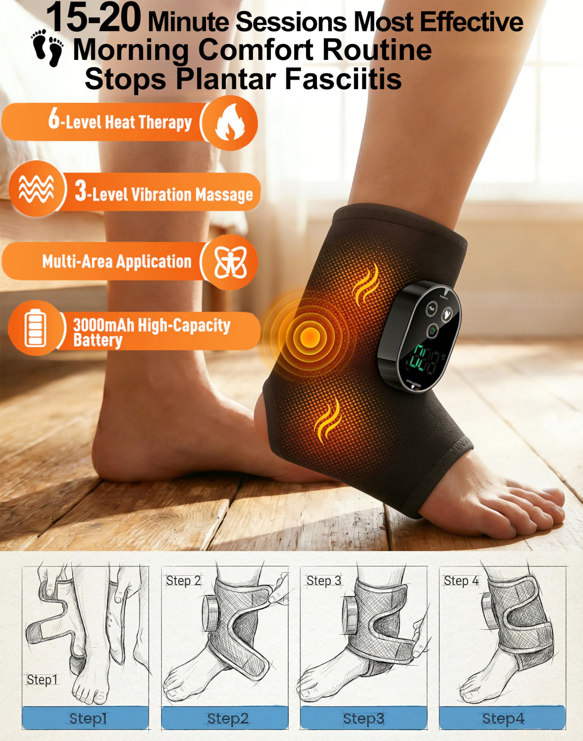 TOSOENPHY cordless model highlights a two-hour runtime for use anywhere.