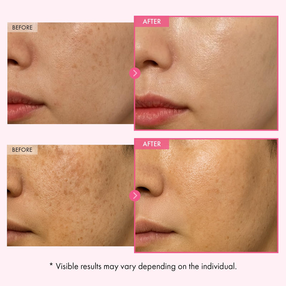 Skin swatch on skin reveals even tone with subtle hydration.