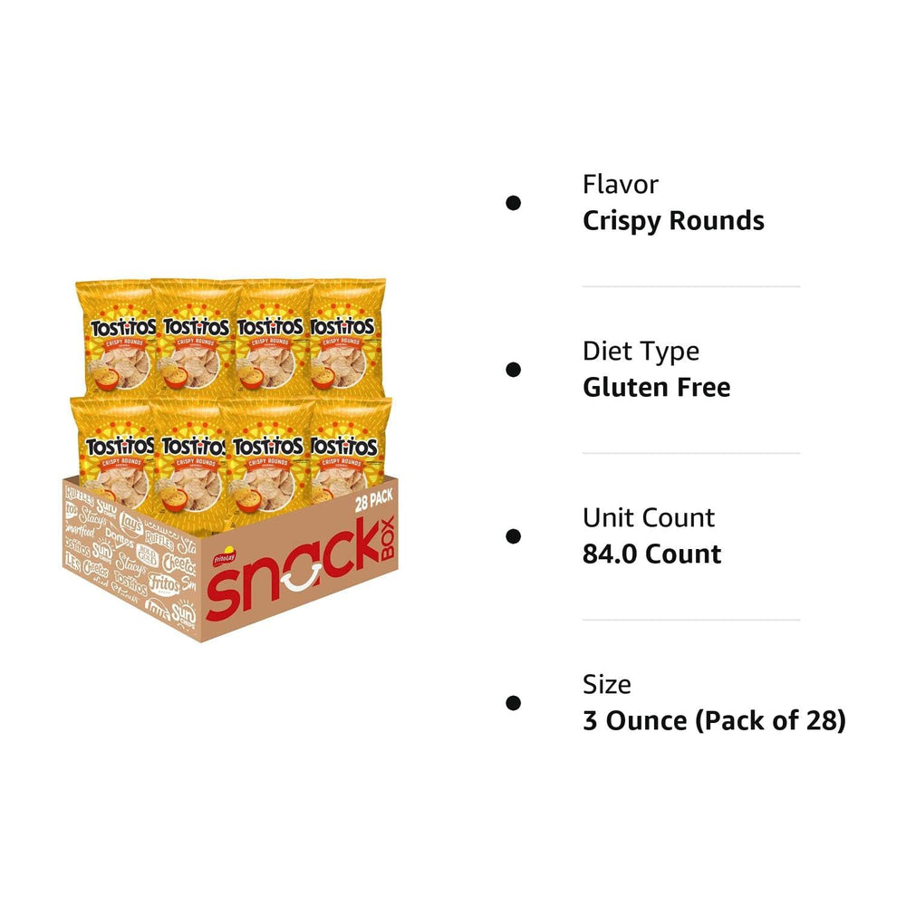 Tostitos Crispy Rounds with dips, great for sharing during celebrations.