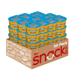 Tostitos Nacho Cheese Dip cups in a 30-pack, ready for gatherings.