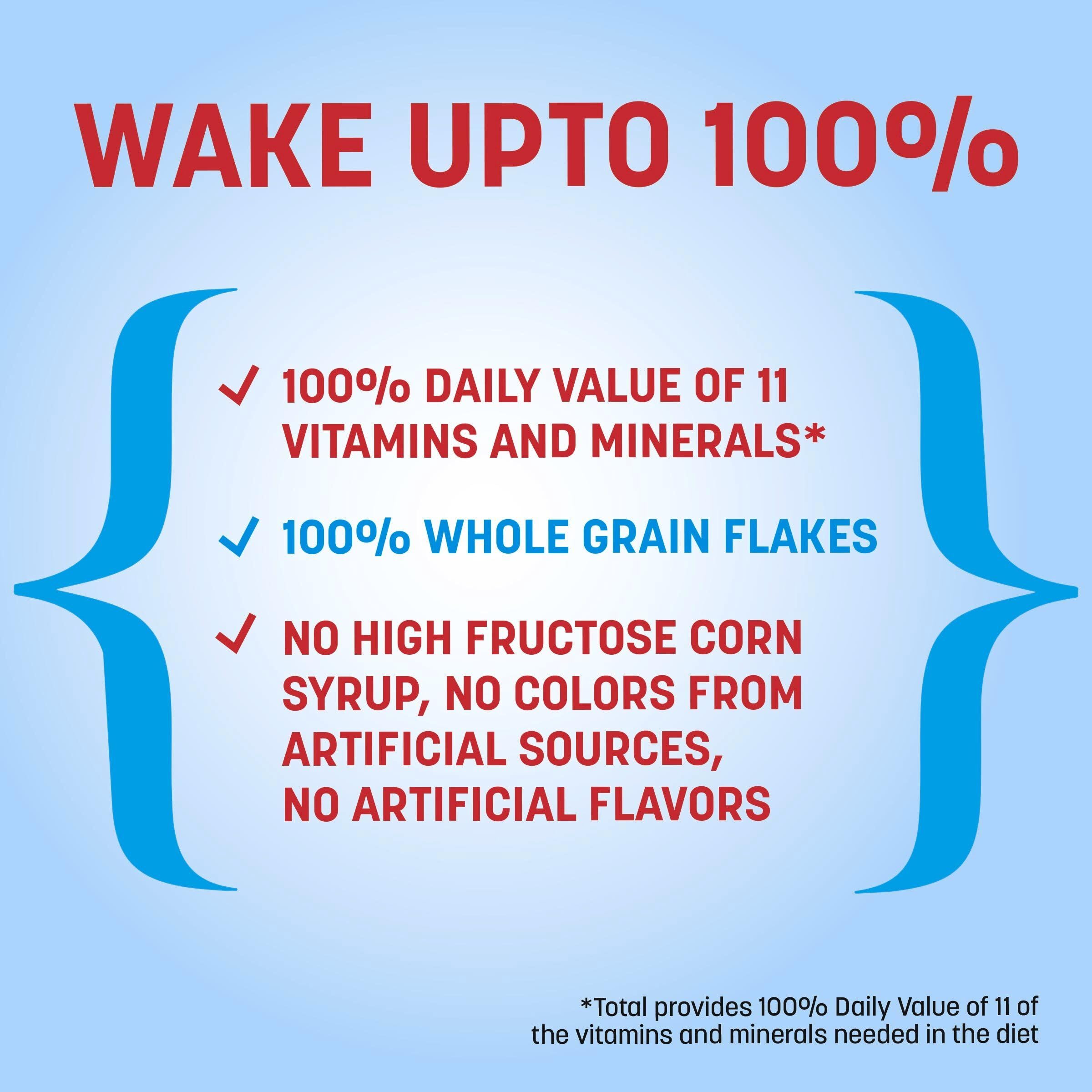 Total Breakfast Cereal on-the-go trail mix for snacks