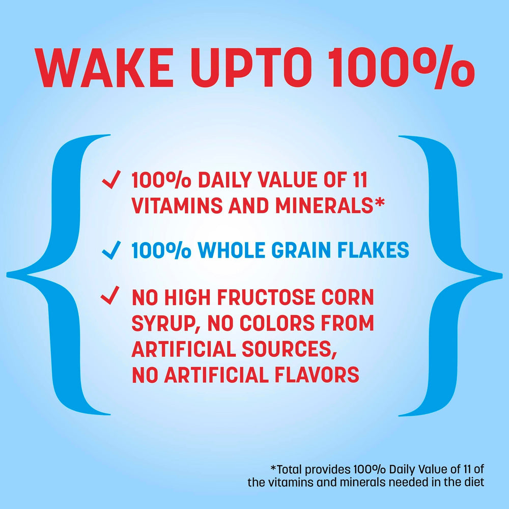 Total Breakfast Cereal on-the-go trail mix for snacks