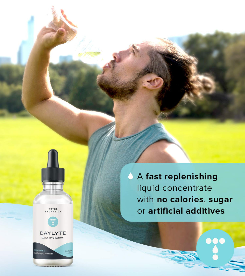 Total Hydration Daylyte Drops in a keto lifestyle setup