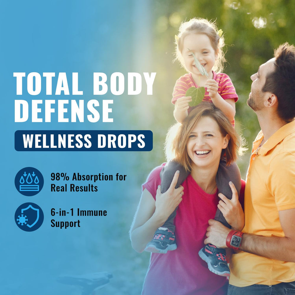 Total Nutra Elderberry-Echinacea-Ginger blend highlights natural support ingredients.