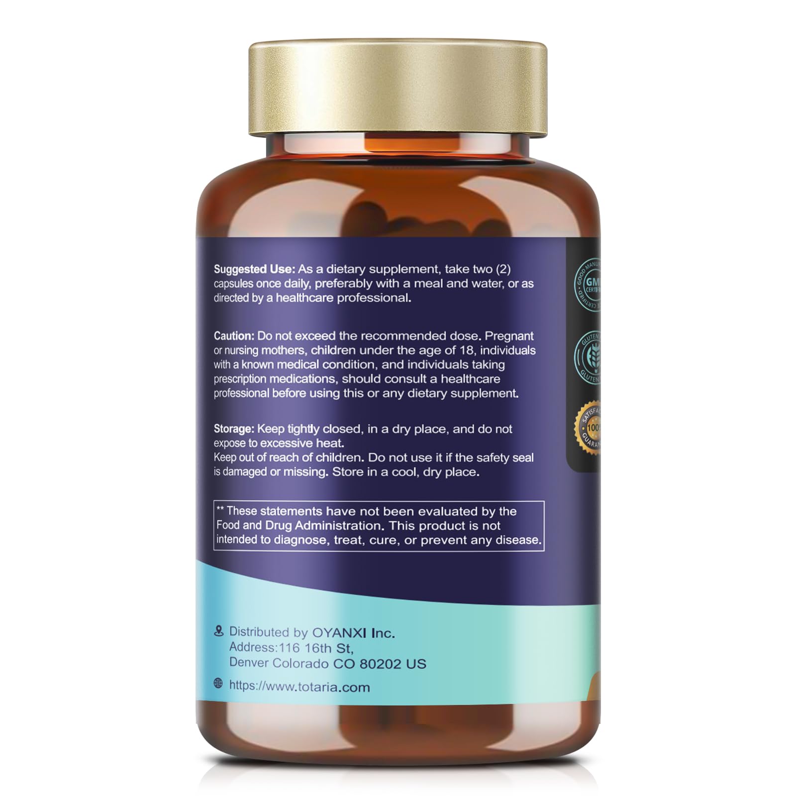 Totaria AREDS2 antioxidant synergy matrix shows 16 nutrients for eye resilience