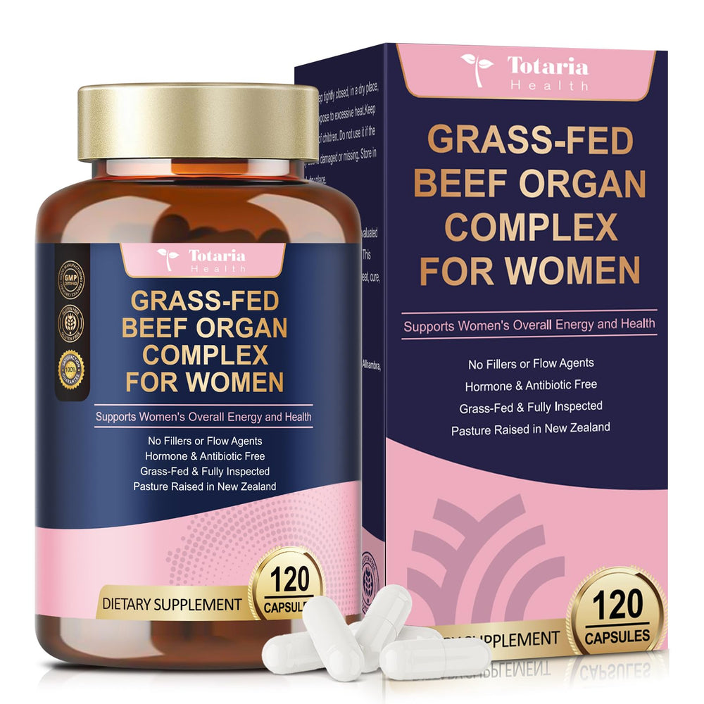 Totaria Beef Organs Women Liver Bottle: energy-support from grass-fed liver