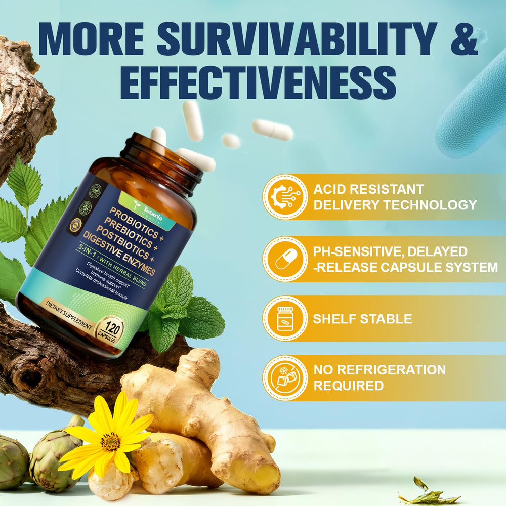 Totaria dandelion root and artichoke leaf shown for liver function and digestion help.