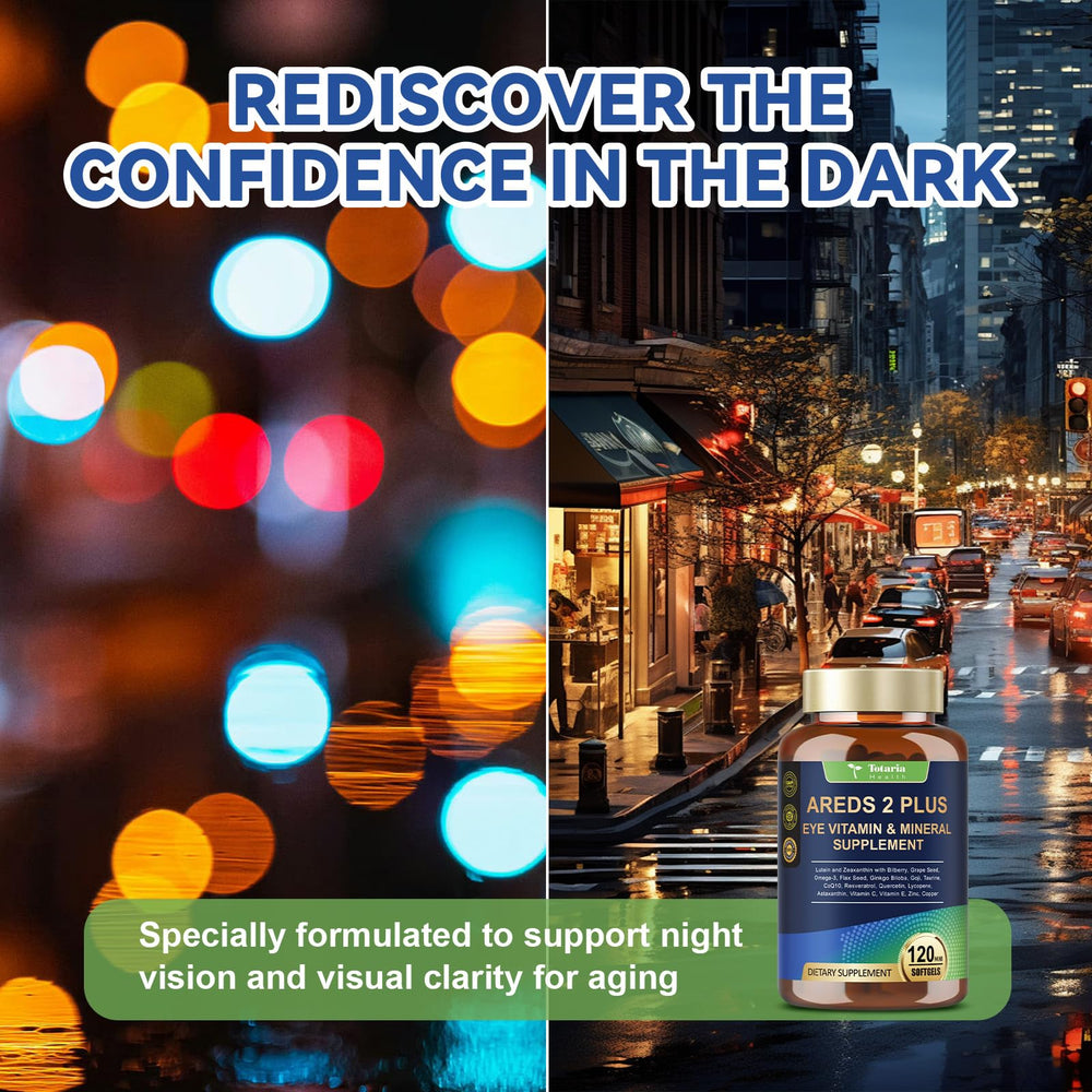 Totaria dry-eye relief scene showcases soothing hydration for tired eyes.