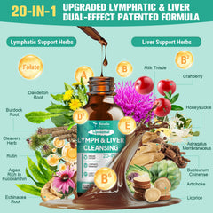 Totaria lymph drainage herbal blend close-up highlights immune support potential